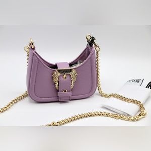 Versace Jeans Couture Mini Crossbody Lavender